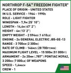 COBI 2425 Northrop F-5A™Freedom Fighter