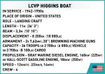 COBI WW2 4849 LCVP Higgins Boat 