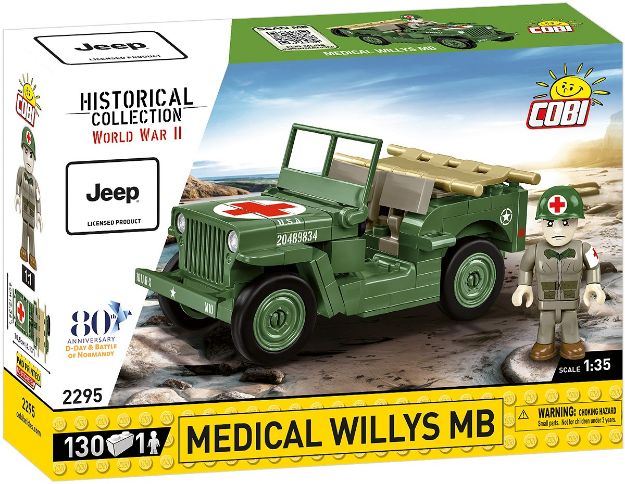 COBI WW2 2295 - Medical Willys MB 